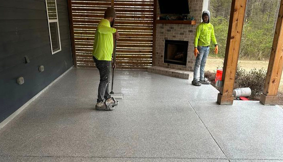 concrete polishing services