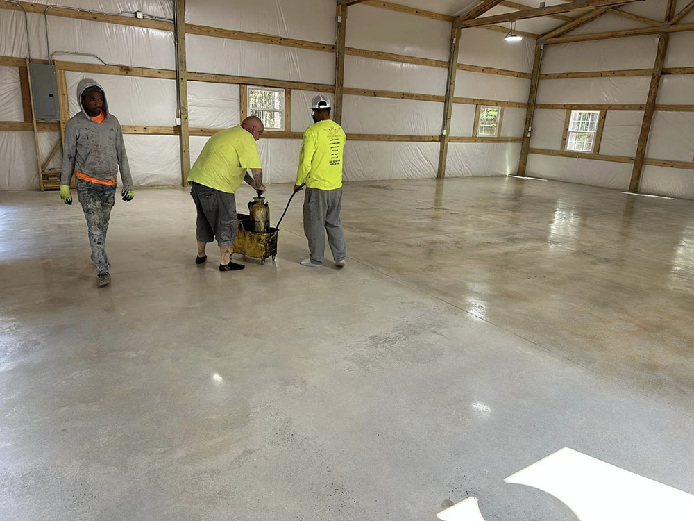 concrete polishing services